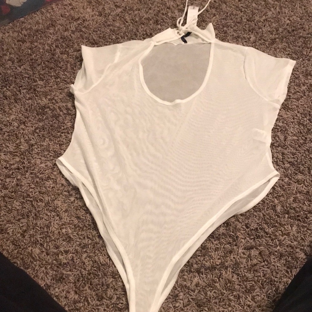 See through body suit